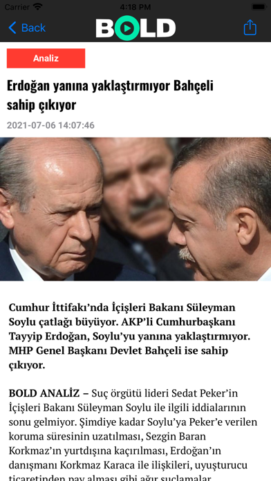 Bold Medya Screenshot