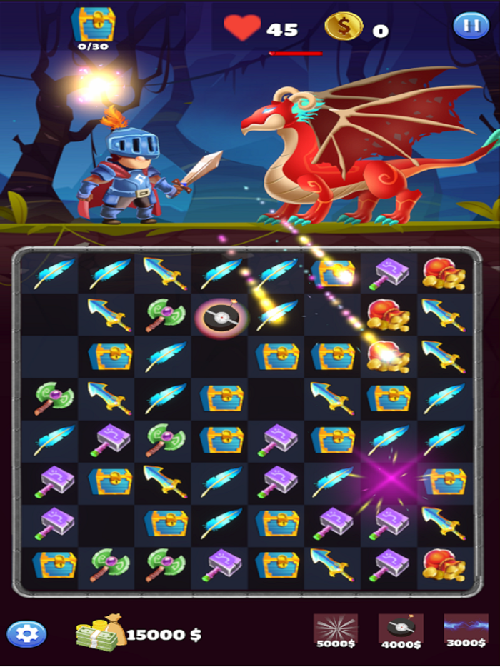 Hero Rush Match3 Puzzle