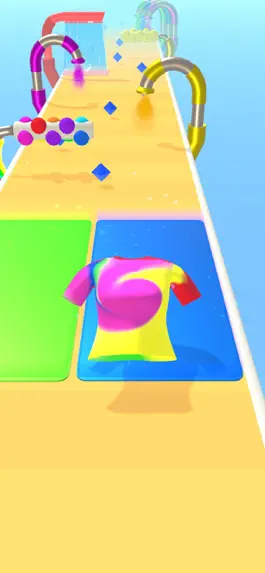 Game screenshot Clothes Coloring Run apk