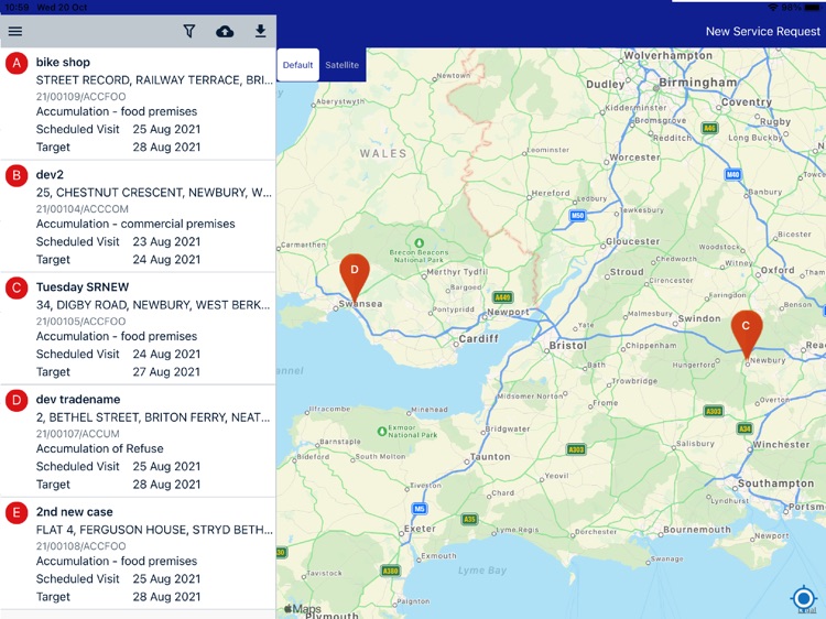 OnSite - Service Request