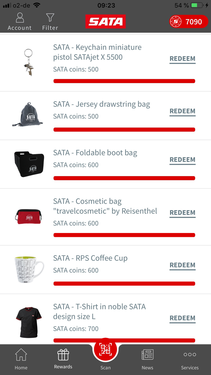 SATA Loyalty App