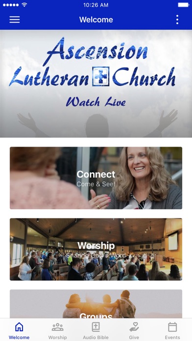 Ascension Lutheran Church Screenshot