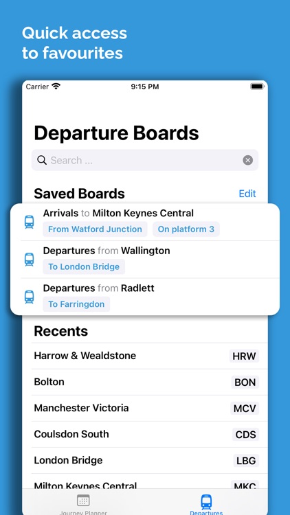 Train Times UK Journey Planner screenshot-5