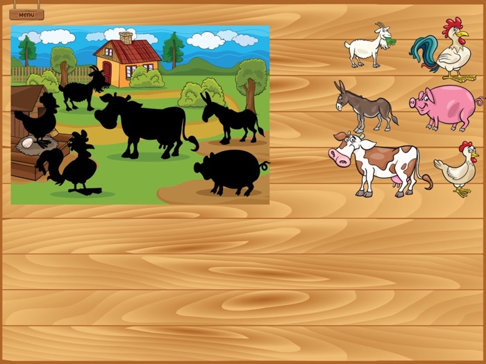 Farm Game Kid Puzzles Game