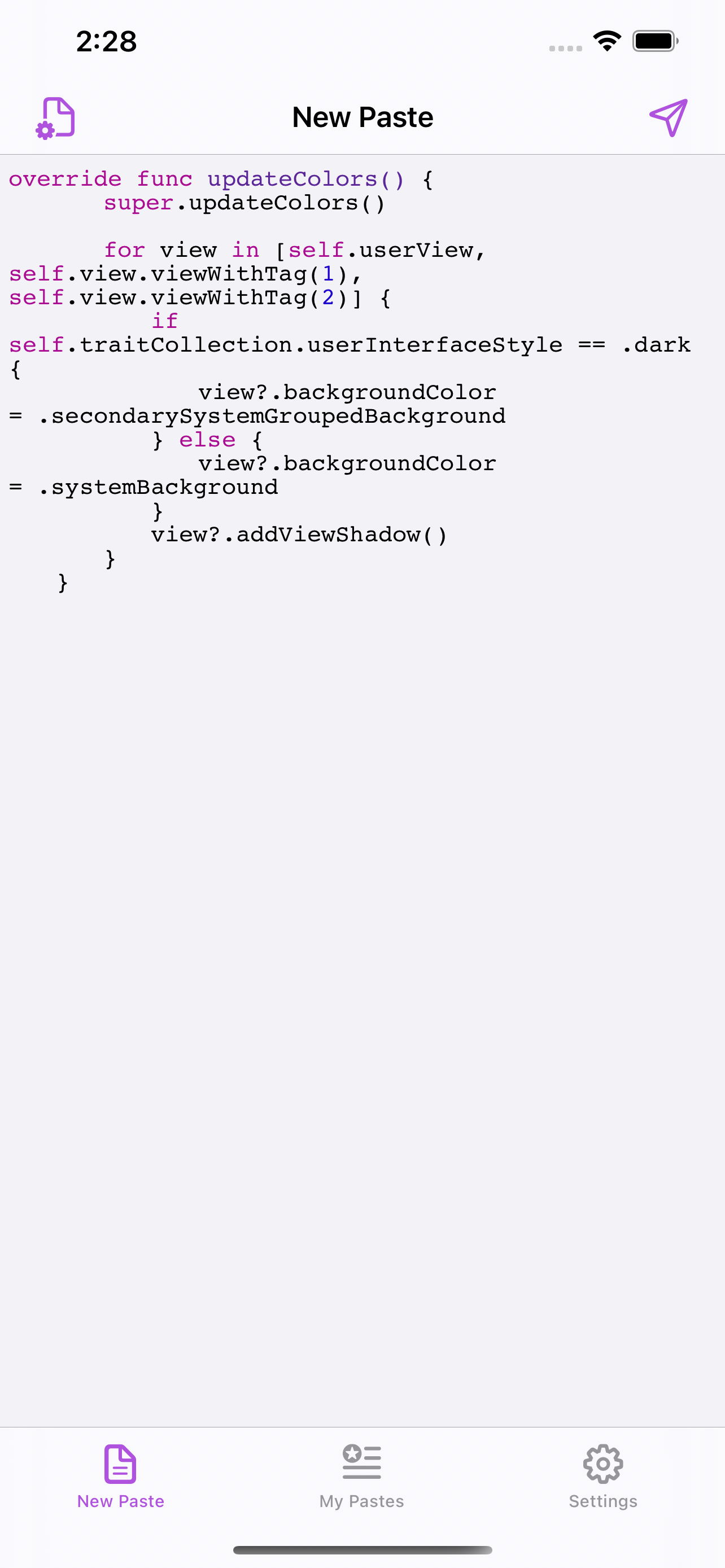 PasteMe - Pastebin Client