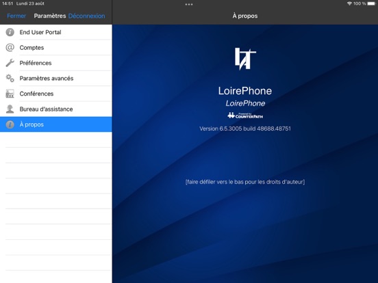 Screenshot #4 pour LoirePhone
