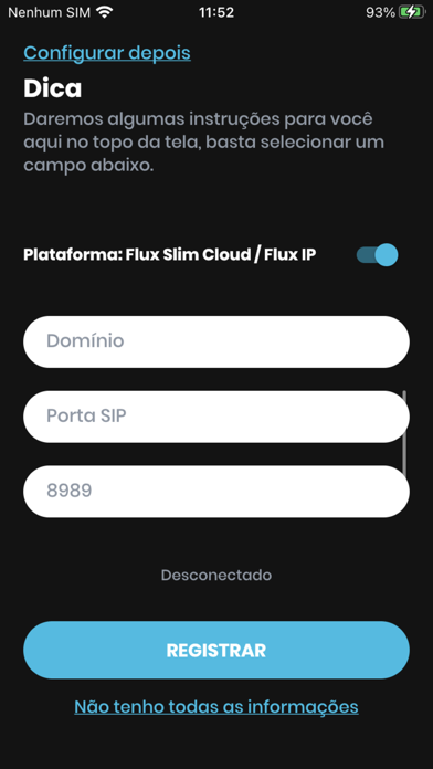 Leuco Softphone Screenshot