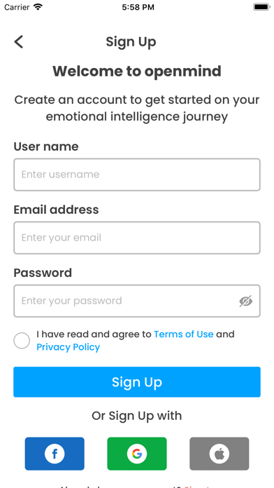 Screenshot #2 pour Open Mind User