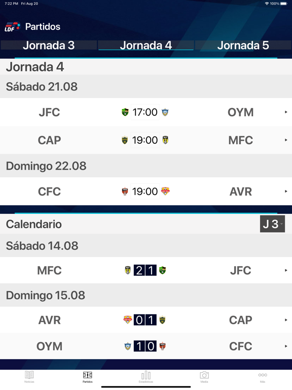 Screenshot #6 pour Liga Dominicana de Fútbol