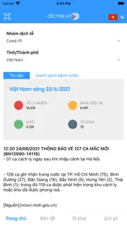dịch tễ - ncov iphone screenshot 1