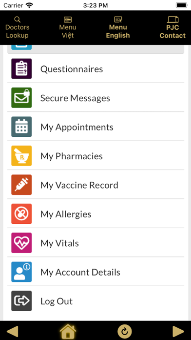 Peace Joy Clinic Screenshot