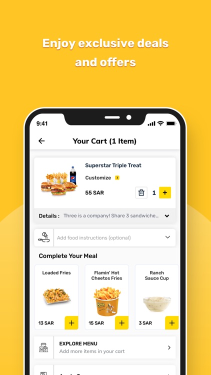 Hardee's Saudi Arabia - Online screenshot-4