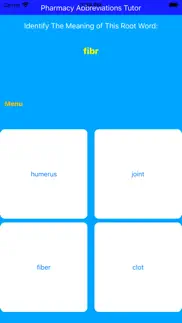 pharmacy abbreviations tutor iphone screenshot 1