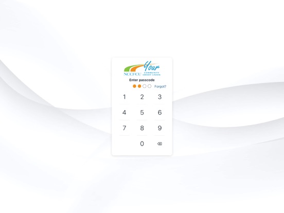 nccfcu-mobile iPad screenshot 2 - Finance app