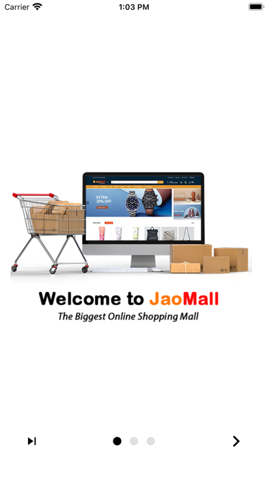 JaoMall - Online Shopping App Screenshot
