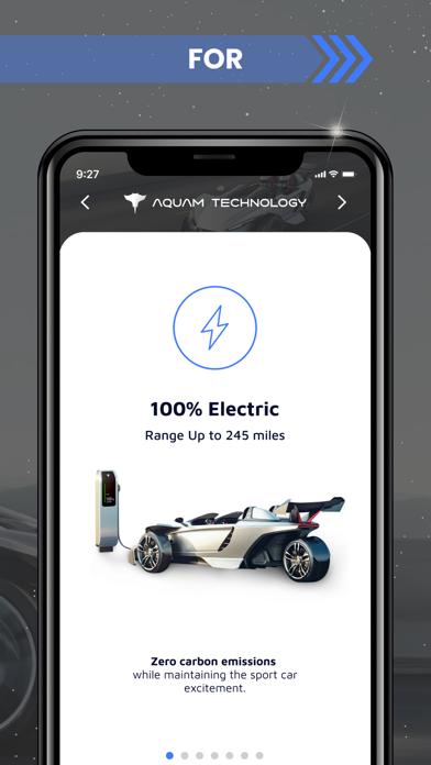 Aquam Electric Vehicles Screenshot