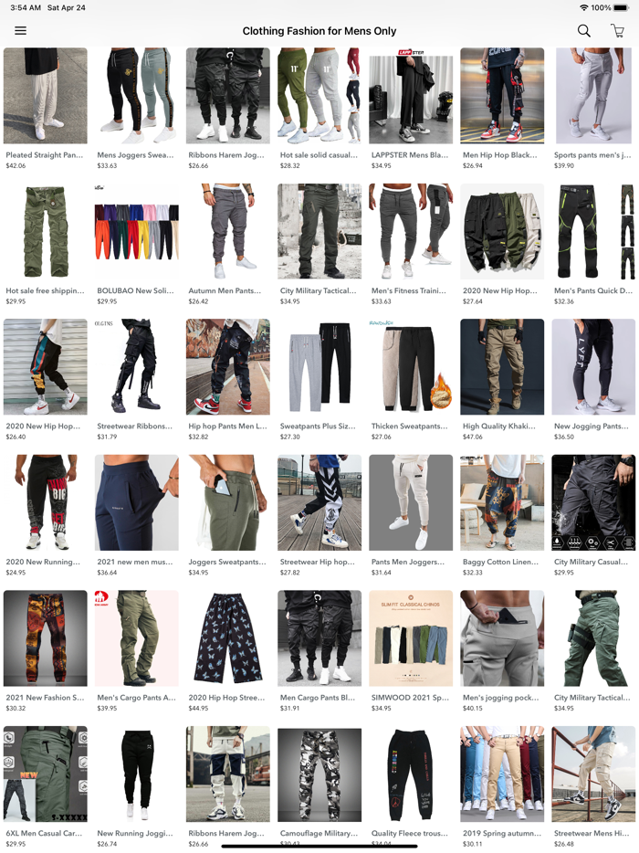 Clothing Fashion for Mens Only