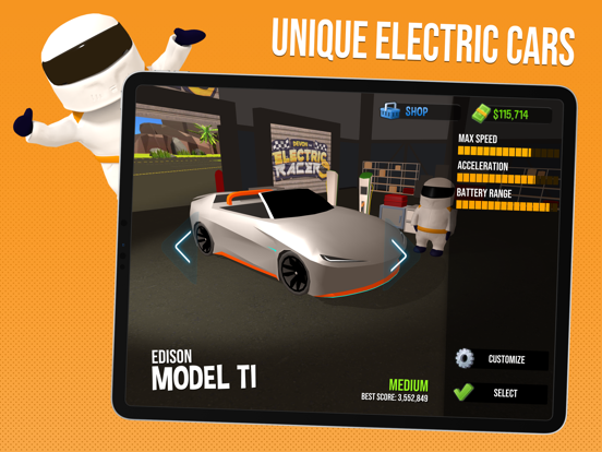 Devon the Electric Racer screenshot 2