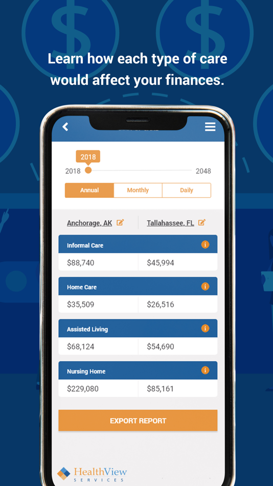 #4. HealthView LTC Cost Calculator (iOS) 作者: HealthView Services