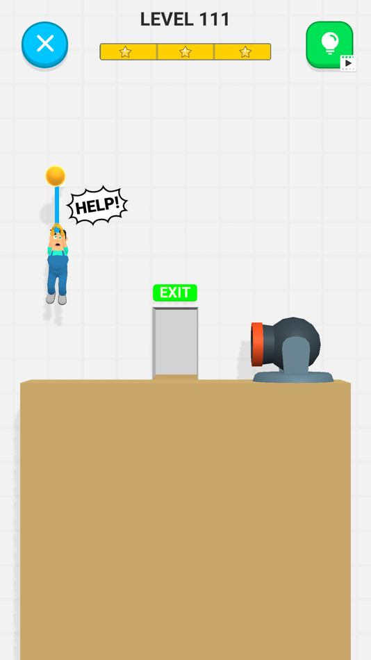 #1. Rescue People 3D (iOS) By: Gamincat, Inc.