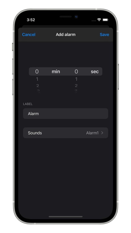 Min & Sec Alarm+ screenshot-7