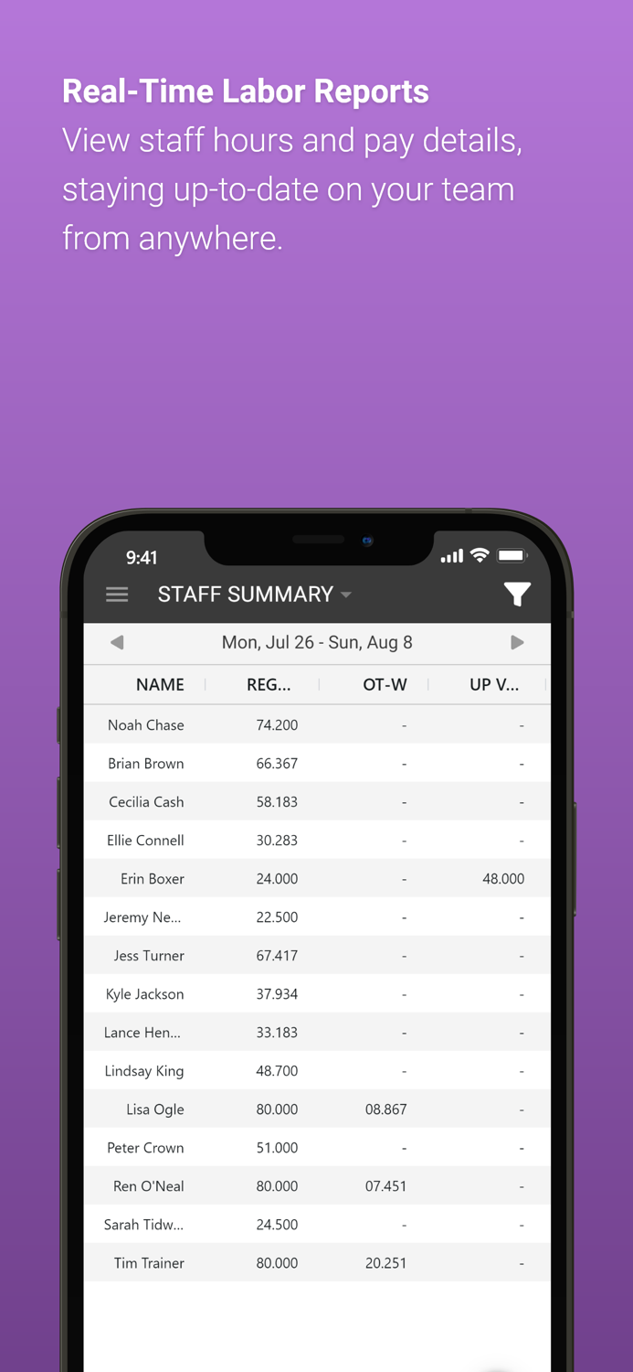 OrbitalShift Team Manager App