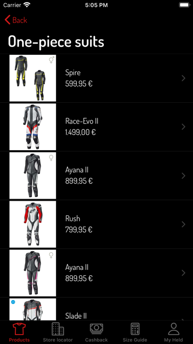 Held Biker Fashion Screenshot