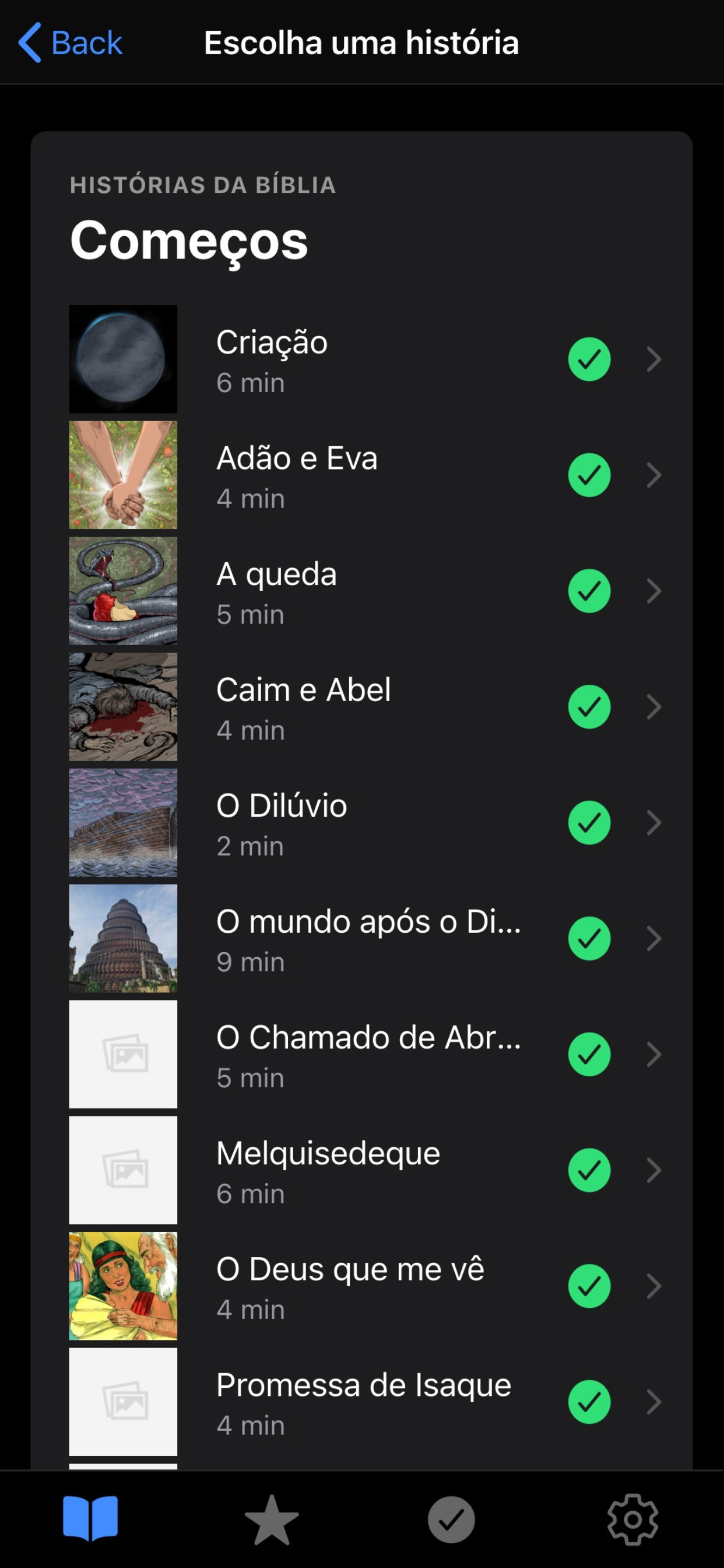 Histórias da Bíblia