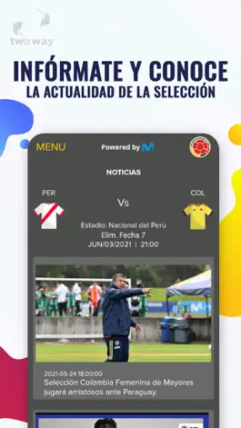 Game screenshot Seleccion Colombia Oficial apk