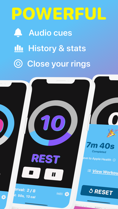Screenshot #2 pour Minuterie d'Intervalle HIIT IT