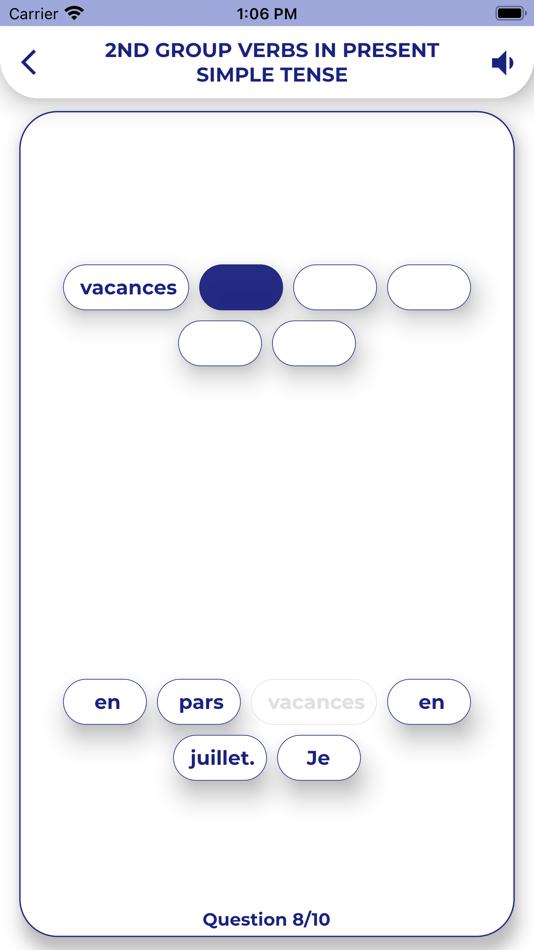 #5. FRENCH GRAMMAR・Lessons & Tests (iOS) 由: PORO Studio