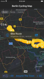 berlin cycling map iphone screenshot 3