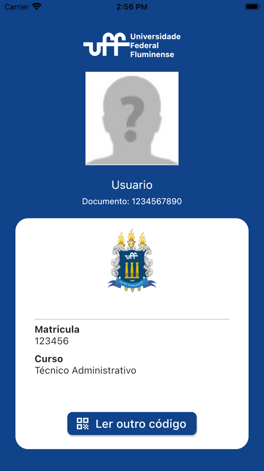 #2. Validador Carteirinha UFF (iOS) 由: Universidade Federal Fluminense - UFF