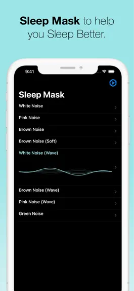 Game screenshot Sleep Mask - White Noise mod apk