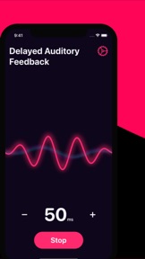 qb | Delayed Auditory Feedback screenshot