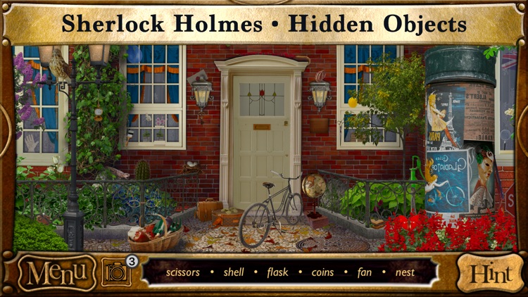 Hidden Objects Sherlock Holmes
