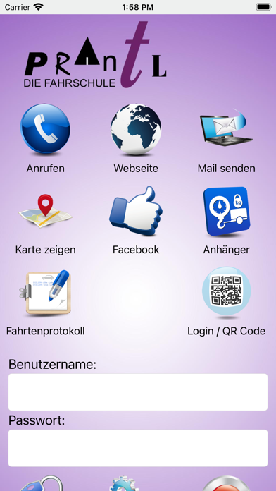 Screenshot #1 pour Fahrschule Prantl