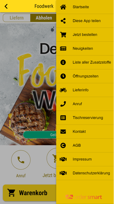 Dein Foodwerk Screenshot