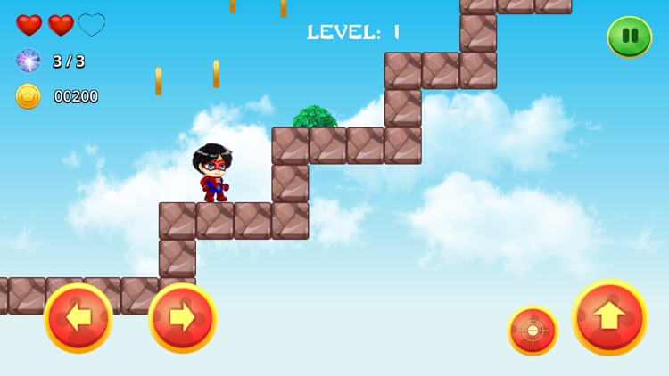 Super Spider Hero's World Run