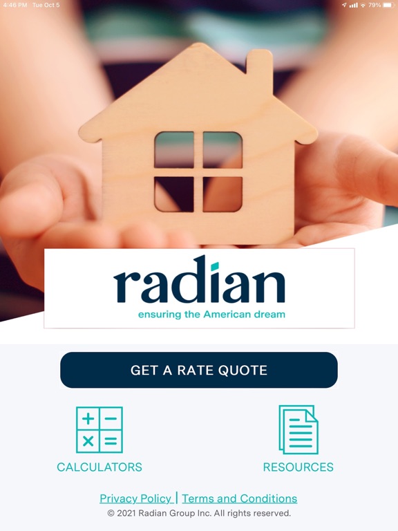 Radian Rates iPad screenshot 1 - Finance app