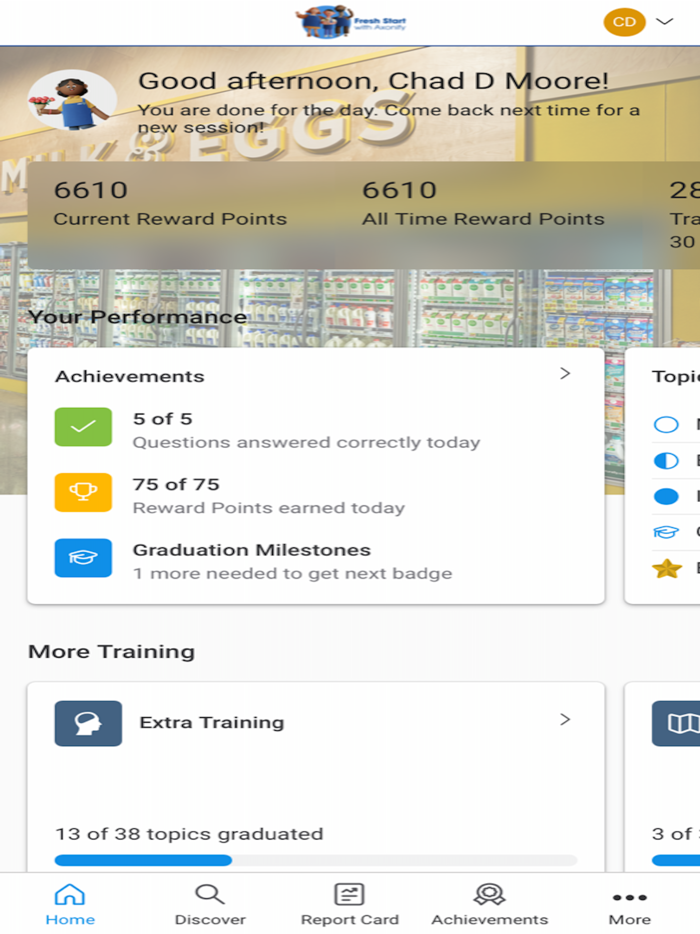 Fresh Start Training