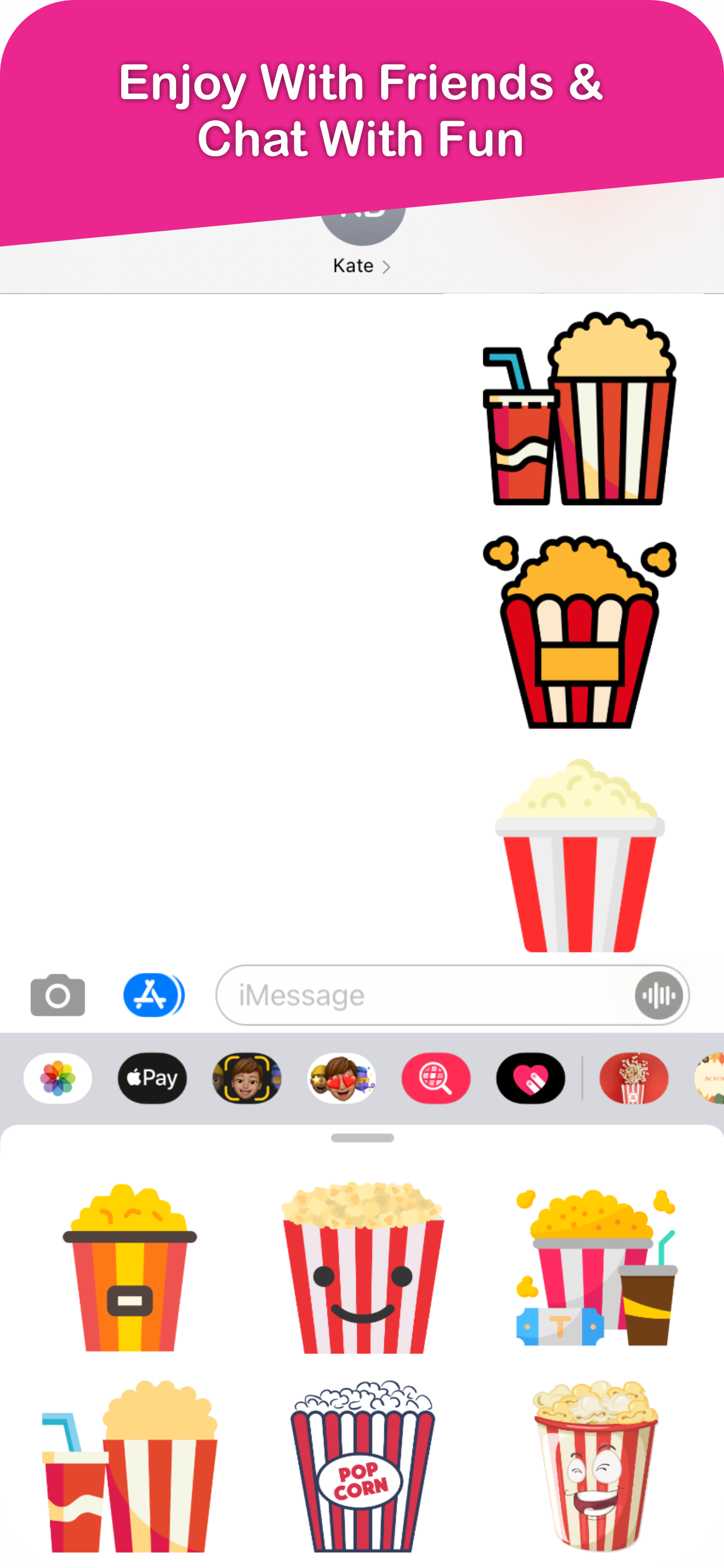 Popcorn Emojis