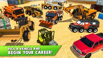 Construction Site Truck Driverのおすすめ画像5