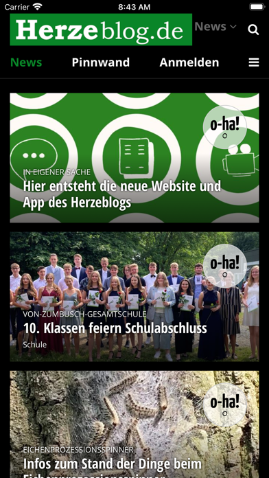 Herzeblog.de Screenshot