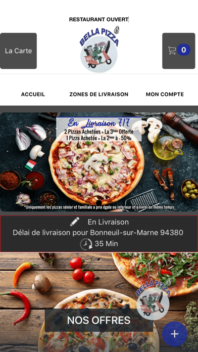 Bella Pizza Saint-Maur Screenshot