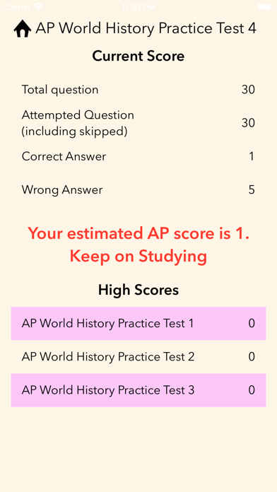 AP World History Modern Screenshot