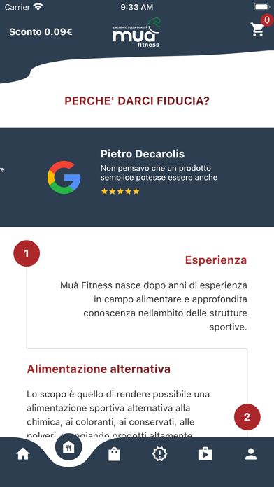 Muafitness Screenshot