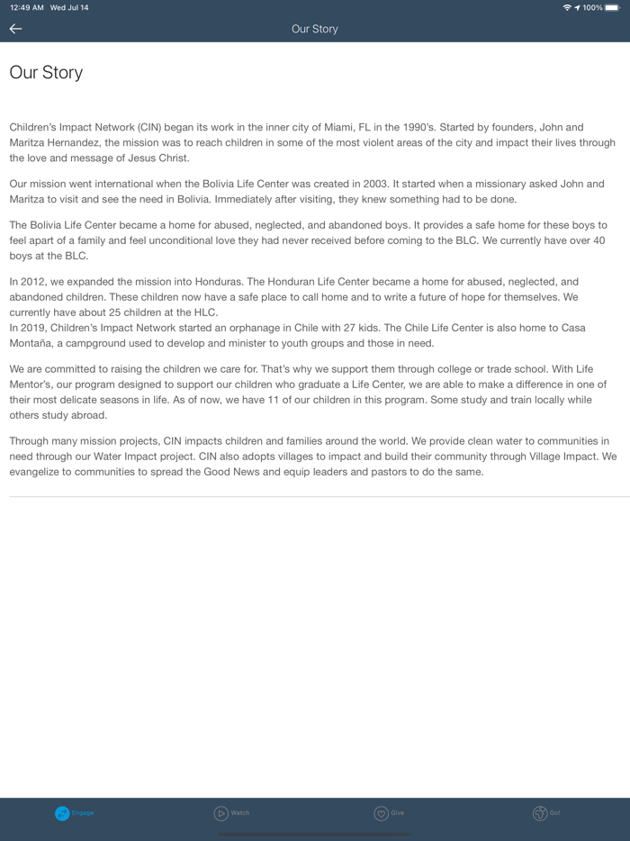 Childrens Impact Network