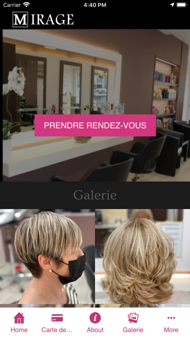 Mirage Coiffure Screenshot