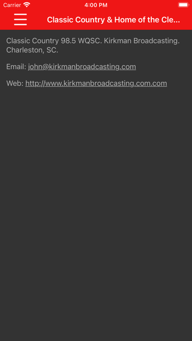 Classic Country 98.5 Screenshot